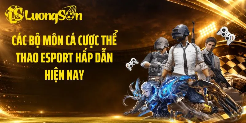 Các bộ môn cá cược thể thao Esport hấp dẫn hiện nay